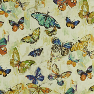 Prestigious Butterfly Cloud Rainforest Fabric